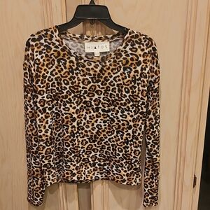 Nordstroms Leopard Sweater NWOT